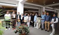 دیدار دانشجویان زبان‌و‌ادبیات کردی با رئیس فرهنگستان زبان و ادب فارسی