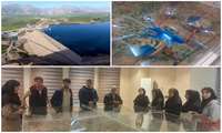مستعدان برتر آذربایجان غربی از پروژه انتقال آب به دریاچه ارومیه بازدید کردند